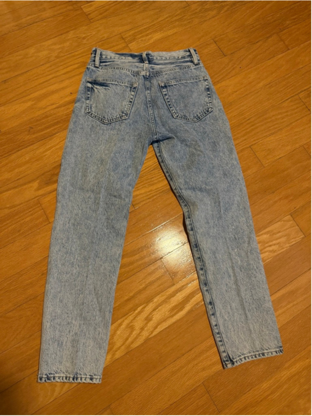 Preowned,Women's FRAME Le Original High Rise Straight Leg Jean, Size 25 - Picture 4 of 4